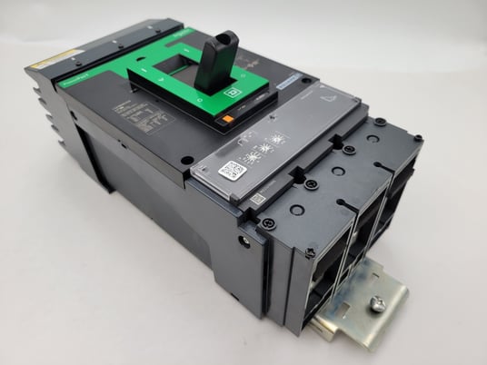 400 Amps, Square D, LGA36600U33X, PowerPact I-Line Circuit Breaker 600 Volts, 3P, 3PH - Image 1