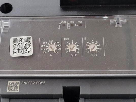 400 Amps, Square D, LGA36600U33X, PowerPact I-Line Circuit Breaker 600 Volts, 3P, 3PH - Image 5