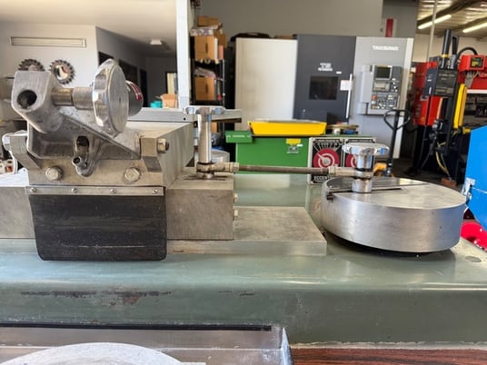 8" Strausbaugh #6BG, Polishing Lapping Machine, pneu down pressure, variable speed eccentrics - Image 4