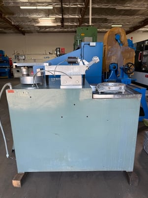 8" Strausbaugh #6BG, Polishing Lapping Machine, pneu down pressure, variable speed eccentrics - Image 6