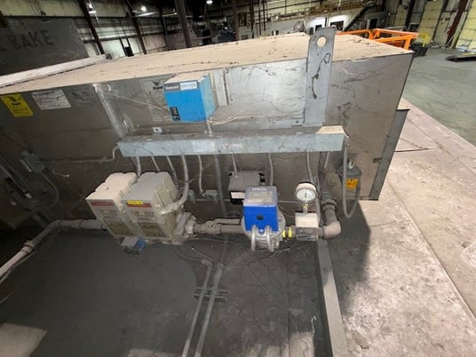 96" width x 72" H x 240" L Rapid Engineering Engineering, convection powder coating batch oven, walk-in - Image 7