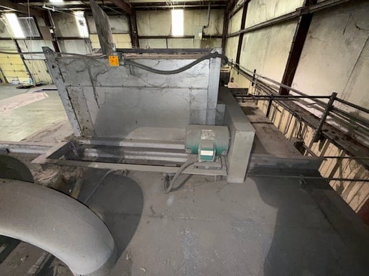 96" width x 72" H x 240" L Rapid Engineering Engineering, convection powder coating batch oven, walk-in - Image 9