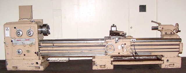 24" x 120" Pasquino #Milano, 3-jaw, 2.5" hole, #5MT, inch/metric, tool post, 1960, #145475 - Image 3