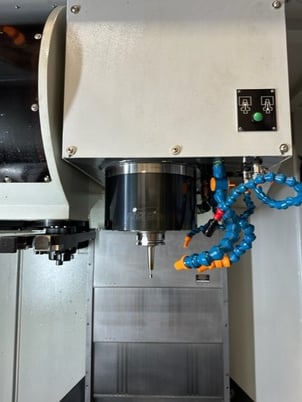 Mitsubishi #DM-1000, CNC vertical machining center, 40" X, 22" Y, 23" Z, 20000 RPM, 2012 - Image 3