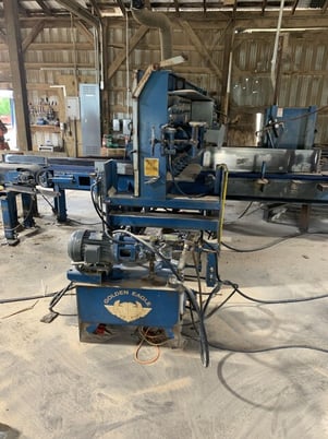 Brewer #Golden-Eagle, single Head Resaw, 12" x 12" throat, 2000 - Image 2