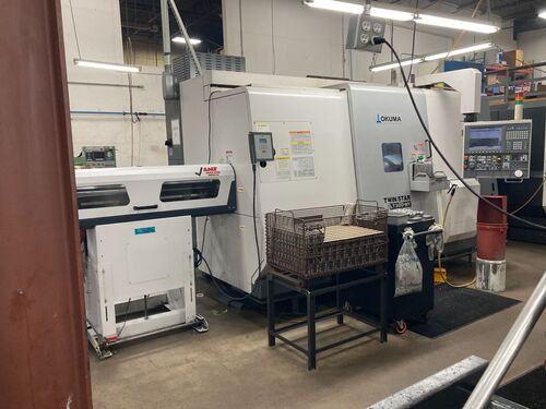 Okuma #Twin-Star-LT300-MY, CNC lathe, 21.6" swing, collet chuck, 3.1" bar, 13.78" diameter, 35" length - Image 3