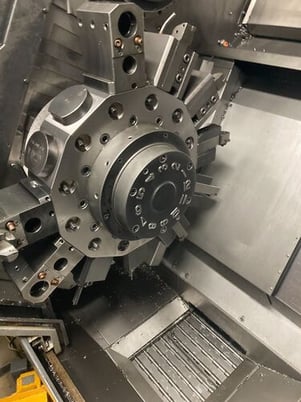 Okuma #Twin-Star-LT300-MY, CNC lathe, 21.6" swing, collet chuck, 3.1" bar, 13.78" diameter, 35" length - Image 4