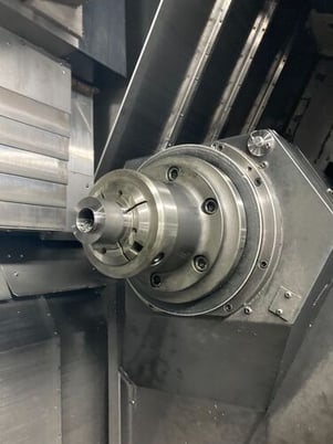 Okuma #Twin-Star-LT300-MY, CNC lathe, 21.6" swing, collet chuck, 3.1" bar, 13.78" diameter, 35" length - Image 9