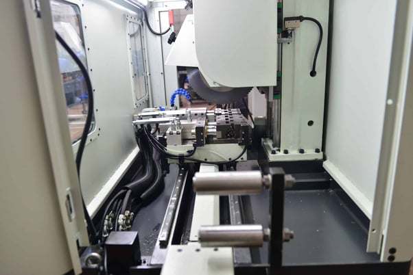 3.4" or 4.4" RMT S-SMART #HSC-3 / #HSC-4, servo feed cold saw, 31" stroke feed, 10-14" blade diameter, 7.5 - Image 5