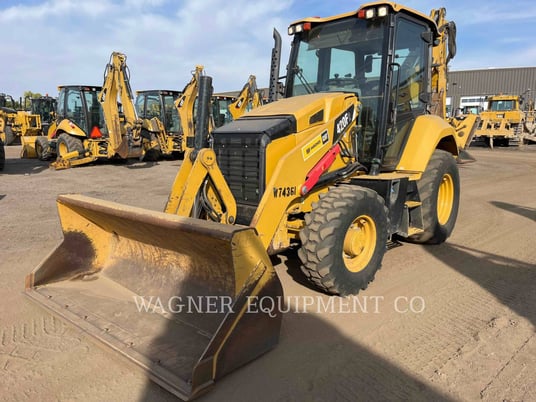 Cat 420F2 4WDE, Backhoe Loader, 3436 hours, S/N: HWC00899, 2016 - Image 1