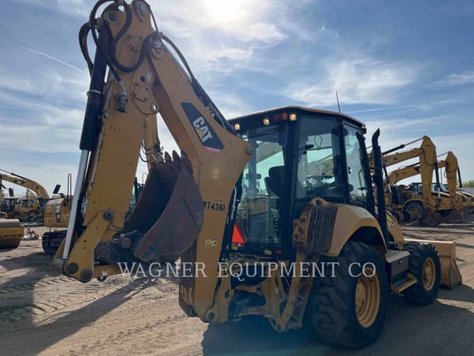 Cat 420F2 4WDE, Backhoe Loader, 3436 hours, S/N: HWC00899, 2016 - Image 3
