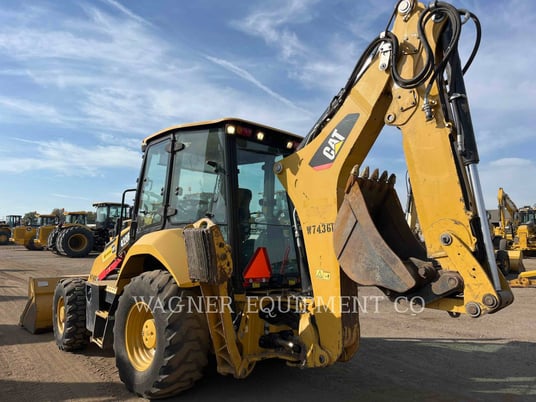 Cat 420F2 4WDE, Backhoe Loader, 3436 hours, S/N: HWC00899, 2016 - Image 4
