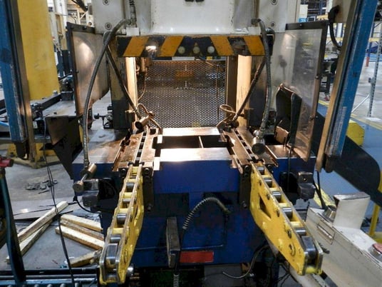 88 Ton, Aida, gap frame press, 3.93" stroke, 11.8" Shut Height, 3.14" adjustment, 55-110 SPM, 10 HP - Image 7