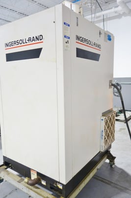 194 cfm, 125 psig, Ingersoll-Rand #EP-5-SE, screw type air compressor, 50 HP - Image 4