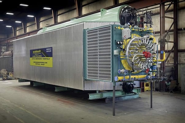 250000 PPH Nebraska type NB-701D-130, pkg.WT boiler, 800 psig @ 750&deg;F, gas/oil, low NOx, 30 PPM, D type, 800 - Image 1