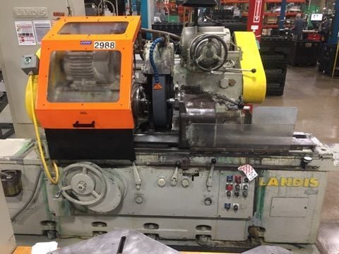 18" x 36" Landis #4R, plain cylindrical grinder, 30" x 3" x 12" grinding wheel, 6300 SFPM, 15 HP, 800/964 RPM - Image 1
