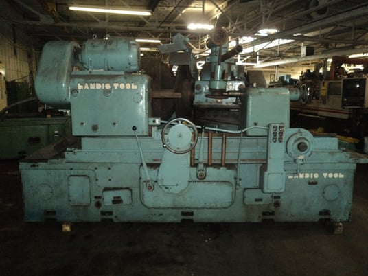 36" x 48" Cincinnati #CHW, plain cylindrical grinder, 15 deg. Angle, 30" x 6" x 12" grinding wheel, 15 HP - Image 1