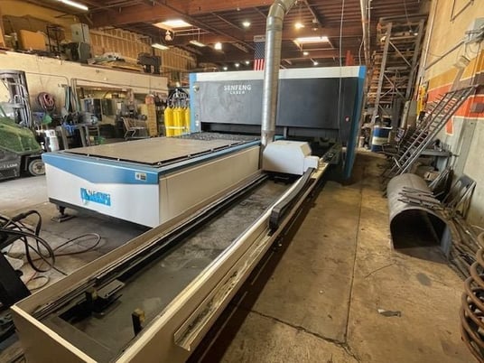 Senfeng #SF3015HM, 4000 watt laser with tube att., 2022 - Image 2