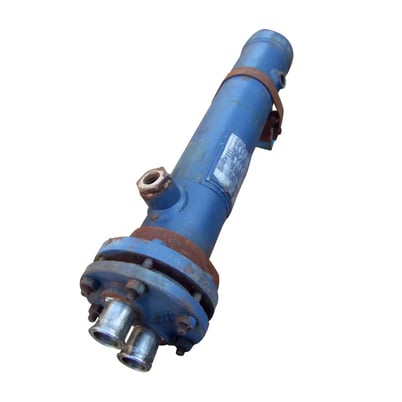 4.5 sq.ft., 150 psi shell, 150 psi tube, Itt Bell & Gossett #SU-42-2, shell & tube heat exchanger, 1995 - Image 4