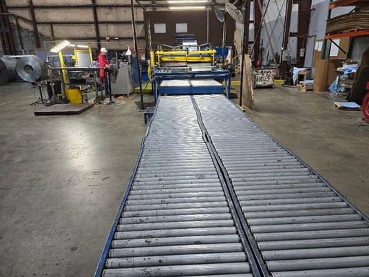 72" x .06 Iowa #SLR-7216-1-CT-150, slear II line, 40,000 lb., 19"-24" ID, w/ uncoiler, coil car, peeler - Image 9