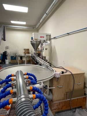 AMS, filler, auger, single head, unscrambler, conveyor, accumulation - Image 2