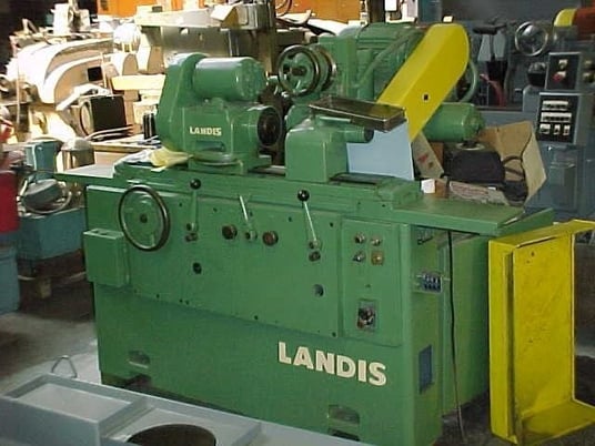 10" x 20" Landis #1R, universal cylindrical grinder, 4" work rest capacity, 12" x 3" x 5" grinding wheel - Image 1