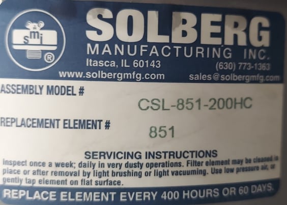 215 cfm, Gast Regenair #R6335A-2, blower, 3.5 HP, 3450 RPM, 2-1/2" ID inlet/outlet - Image 7