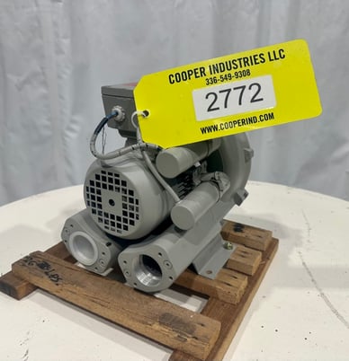 Siemens #D-97615, regen blower, 1-3/4" ID inlet/outlet, unused - Image 3