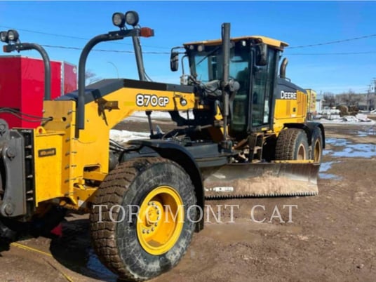 Deere & Co 870GP, Motor Grader, 5608 hours, S/N: TJF693527, 2019 - Image 1