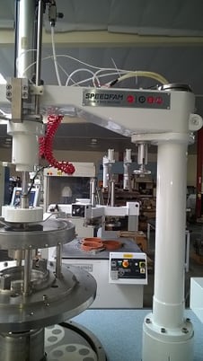 24" Speedfam, 4-heads, rebuilt to OEM, lap & polisher, large stock - Image 1