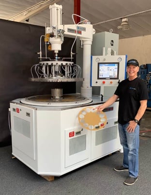 Speedfam #16B-4-P, polisher, rebuilt, includes: Allen Bradley controls & 12" color touch screen controls - Image 1