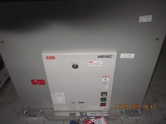 1200 Amp, ABB, AMVAC, 4160 Volts, 2009, ELECTRICALLY OPERATED, UNUSED:1 - Image 1