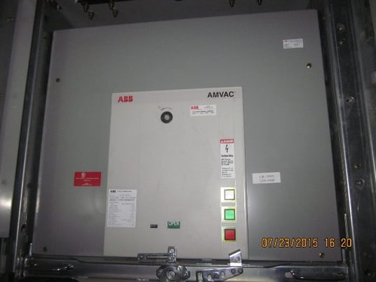 1200 Amp, ABB, AMVAC, 4160 Volts, 2009, ELECTRICALLY OPERATED, UNUSED:1 - Image 1