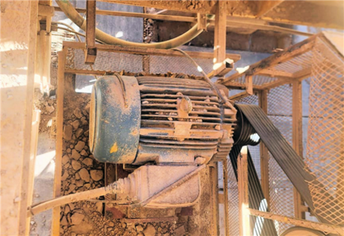 60" wide x 30' long, HR International #3C-229, vibratory grizzly feeder, 100 HP - Image 3