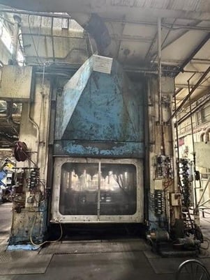 1500 Ton, Verson #T-SE2-1500-96-54, Transmat straight side double crank press, 24" stroke, 54" Shut Height - Image 7