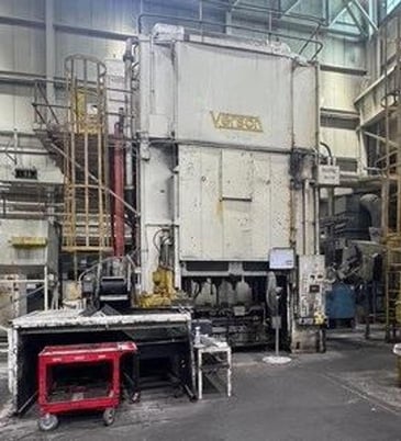 1500 Ton, Verson #T-SE2-1500-96-54, Transmat straight side double crank press, 24" stroke, 54" Shut Height - Image 8