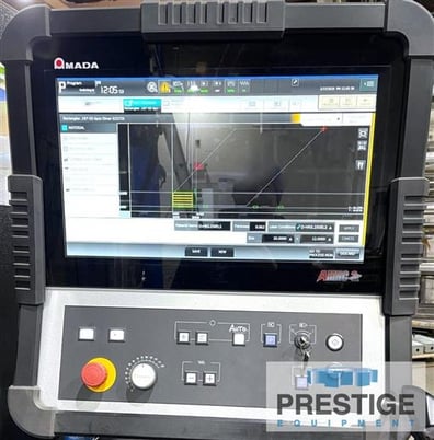 Amada #Ensis-3015AJ, 60" x 120" travel, dual pallet, 3000 watt fiber laser, 2020, #44127 - Image 4