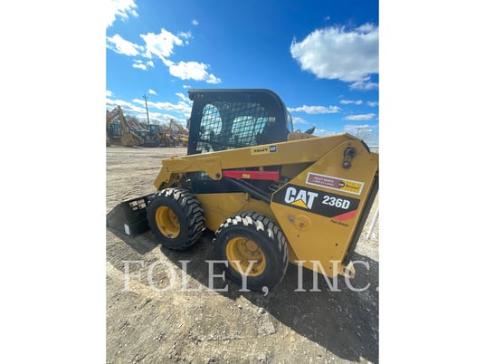 Cat 236D, Skid Steer Loader, 702 hours, S/N: BGZ05124, 2019 - Image 1