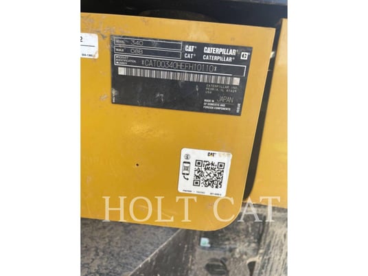Caterpillar 340 12 TC, Crawler Excavator, 1717 hours, S/N: EFH10110, 2023 - Image 6