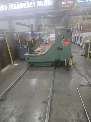 60" x .125" Rowe/Voss, cut-to-length line, 25000 lb., full line - Image 3