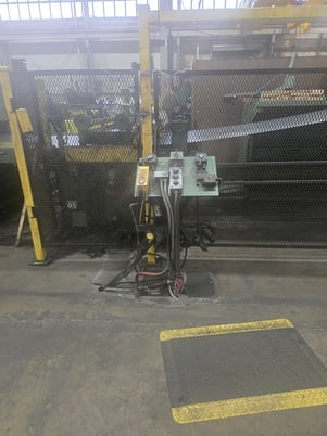 60" x .125" Rowe/Voss, cut-to-length line, 25000 lb., full line - Image 5