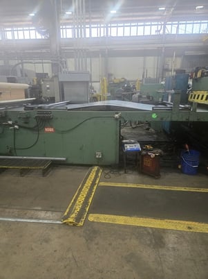 60" x .125" Rowe/Voss, cut-to-length line, 25000 lb., full line - Image 10