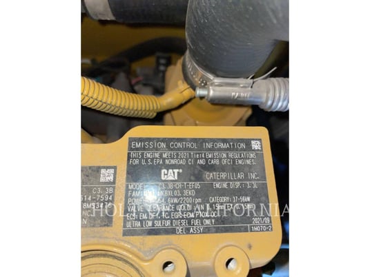 Caterpillar 310, Crawler Excavator, 967 hours, S/N: GWT02084, 2022 - Image 8