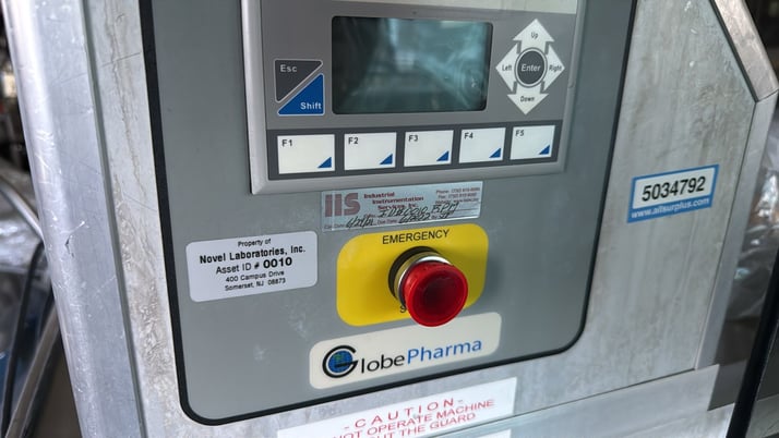 GlobePharma #MaxiBlend lab blender, touchscreen HMI, Stainless steel enclosure - Image 7