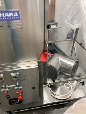 1 cu.ft. O' Hara Tech, Stainless steel v-blender, includes controls & clear plastic enclosure, 2002 - Image 4