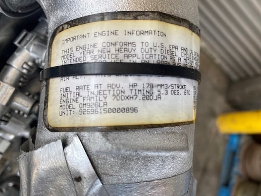350 HP Mercedes Benz #OM926LA EGR DPF exhaust 7.2L diesel engine fits 2007 2008 2009 - Image 5
