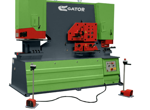 Gator Puma #115, hydraulic ironworkers, 125 ton, dual operator (2 available) - Image 1