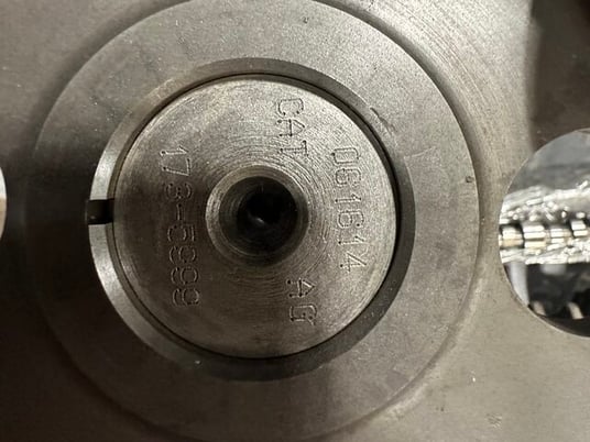 Caterpillar #C7, camshaft, for industrial engine service prefix JTF, new surplus, unused, 2021 - Image 6