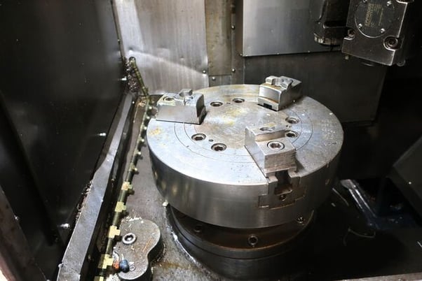 Daewoo Doosan #V400M, 3-Axis CNC vertical lathe with live tooling, single turret, 12" chuck, 2012 - Image 5