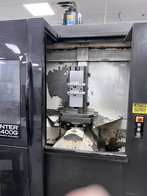Kitamura #HX400G, horizontal machining center, 100 automatic tool changer, 24" X, 24" Y, 24" Z, 15000 RPM - Image 7